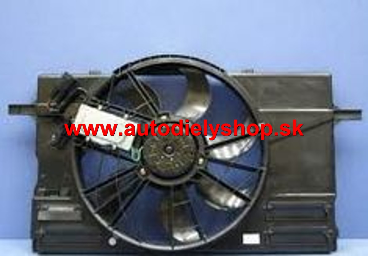 volvo S40/V50 10/3-4/07- Ventilátor chladičov ( 1.6 - 1.8 - 1.6DI - 2.0DI - 2.5)