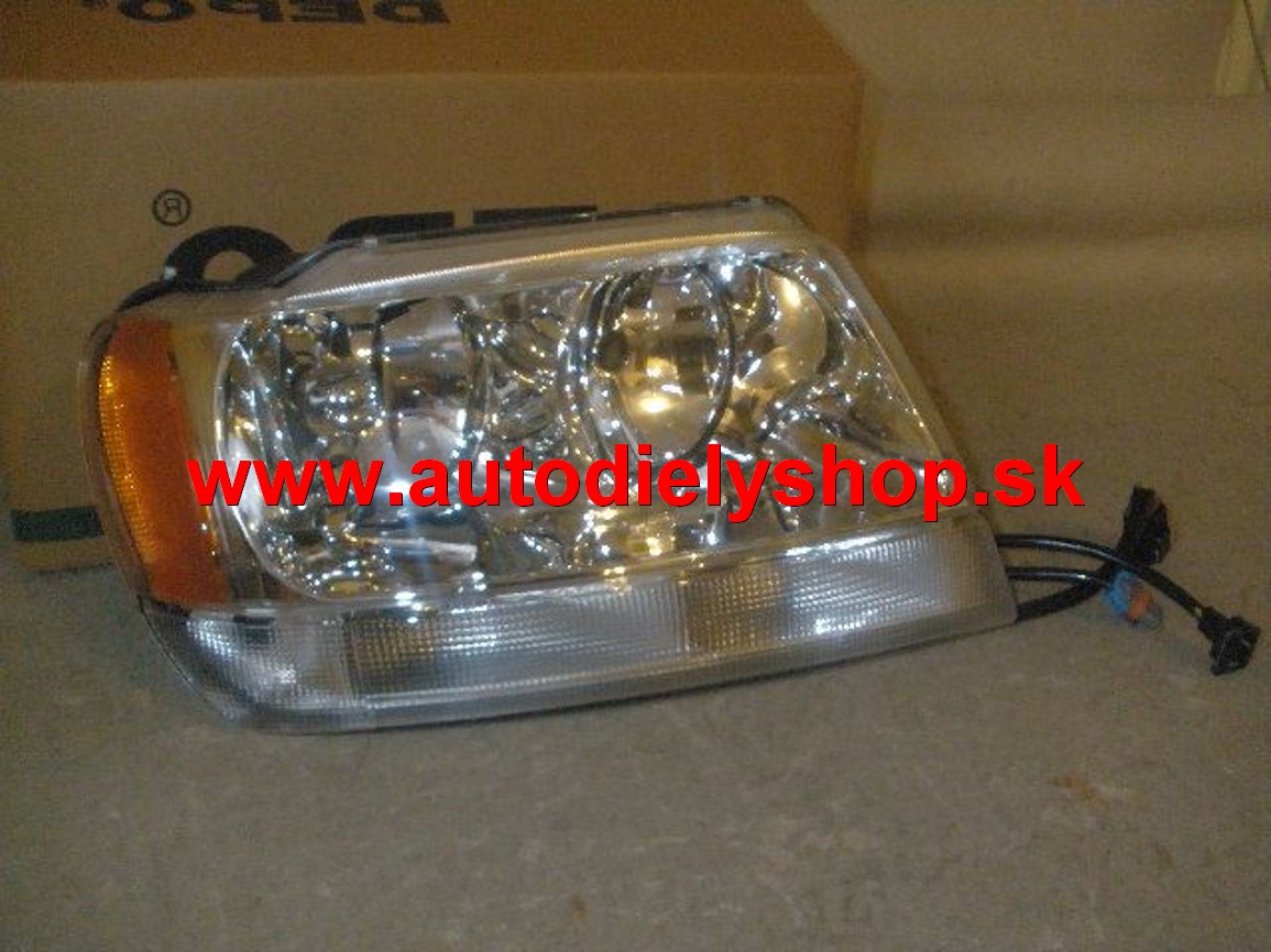 Jeep GRAND CHEROKEE 99-12/04 svetlo HB3A+HB4A Pravé 