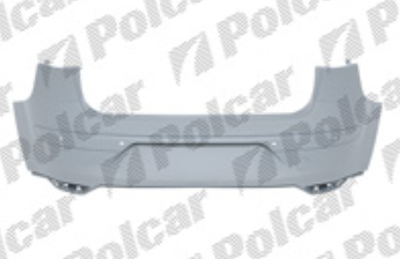 Seat ALTEA 6/04- Zadný nárazník