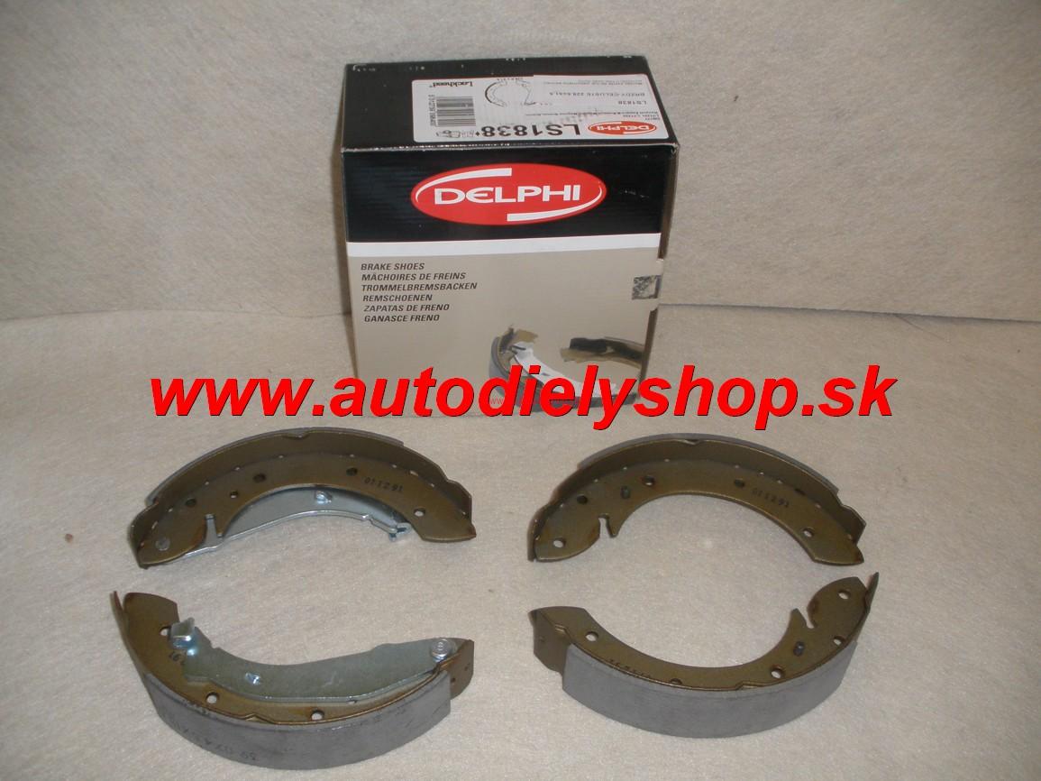  Citroen C2 9/03- zadné brzdové čeluste 203mm Sada 