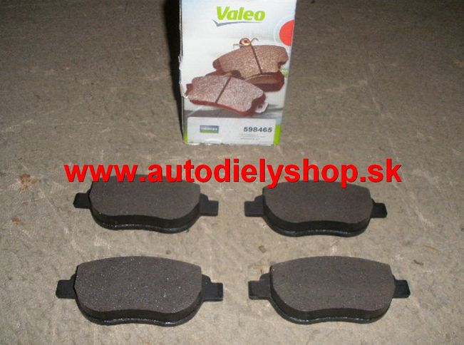  Citroen Xsara 9/00-2/05 predné platničky 1,6i-1,8i-1,9D VALEO	