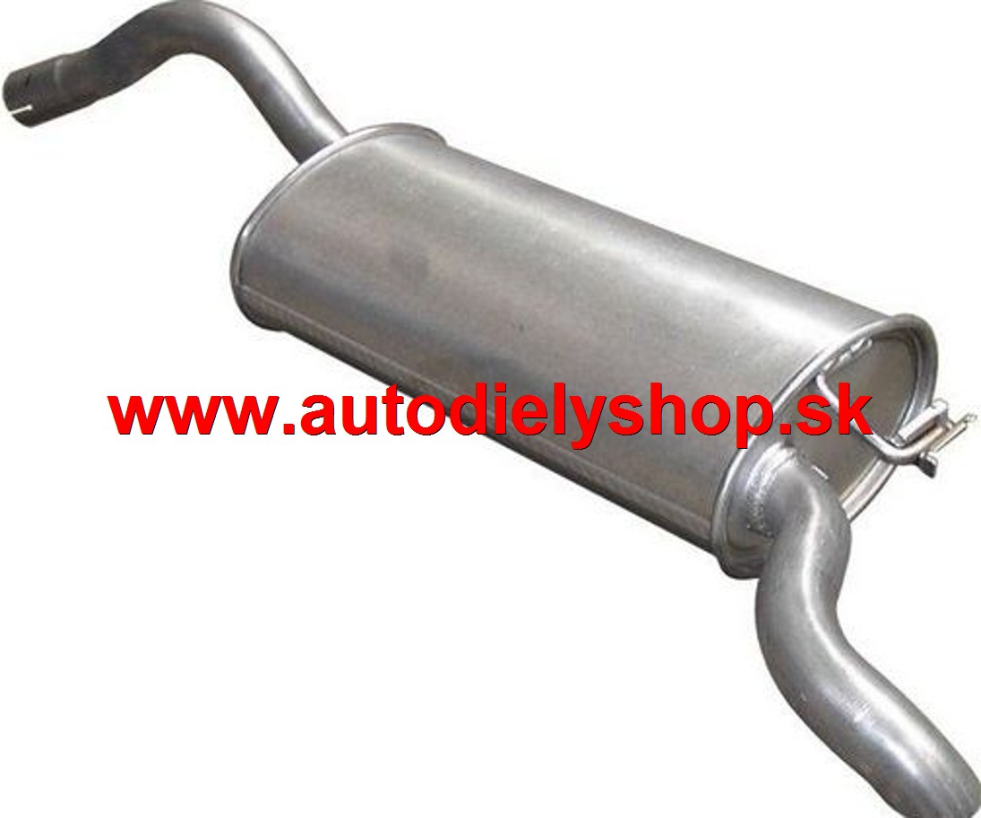 Volvo V70 7/00-04 Stredný tlmič výfuku  WALKER