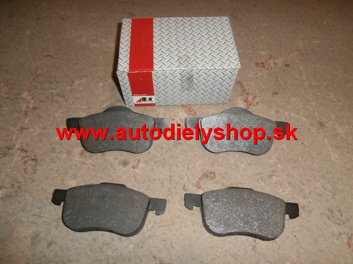 Volvo V70 4/04-7/07 Predné platničky (ZN A.B.S.)