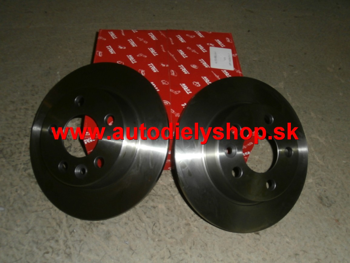 VW Sharan 6/95-4/00 Zadné kotúče L+P /TRW/