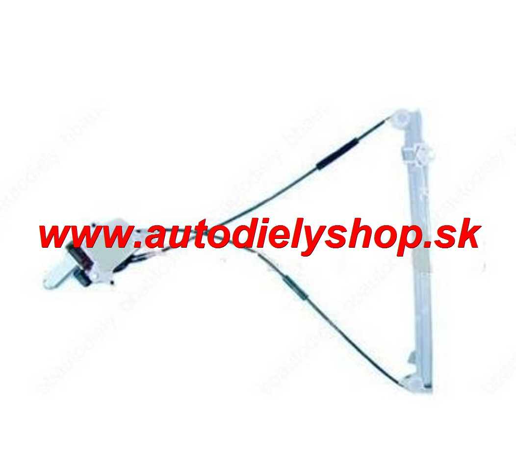 Peugeot 106 9/91-5/96 Mechanizmus okna ĺavý (3DV verzia)