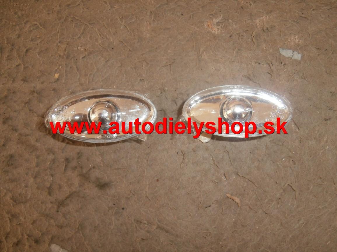 Citroen C3 12/05- bočné smerovky číre sada L+P 