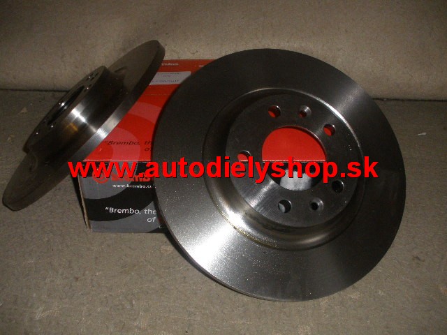  Peugeot 407 5/04- zadné brzdové kotúče Sada L+P 290mm priemer