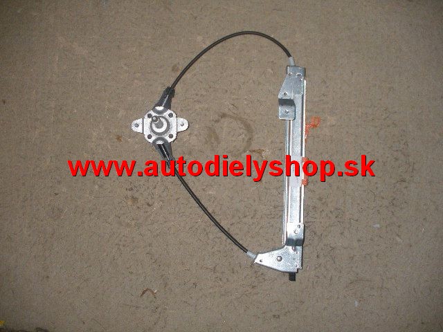 Fiat GRANDE PUNTO - mechanický sťahovací mechanizmus okna zadný ľavý 