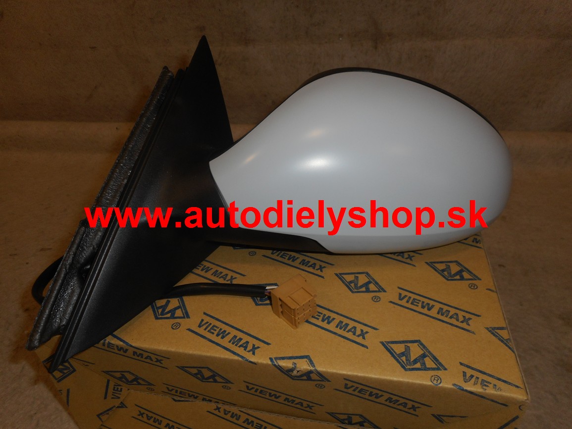 Seat Ibiza,Cordoba 6/02- el. spätné zrkadlo ľavé, s podkladom