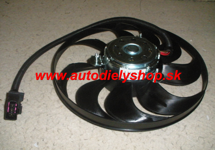 Seat Ibiza,Cordoba 6/02-07 Ventilátor chladičov 290mm 220/60W