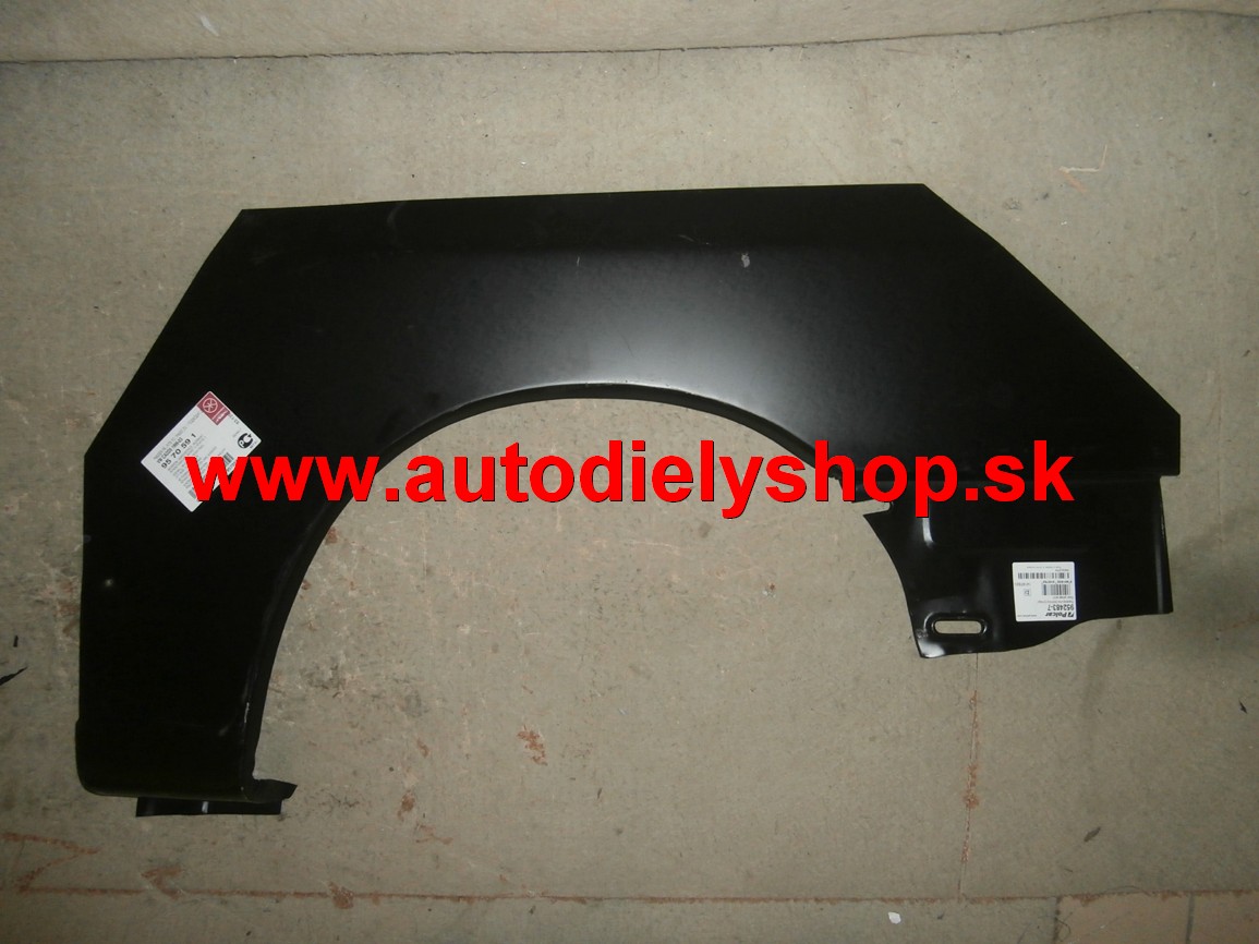 Seat Inca 7/95-6/03  Zadný lem blatníka,ľavý