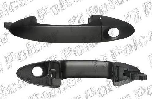 Ford FIESTA 11/2008 - Predná klučka dverí Lavá
