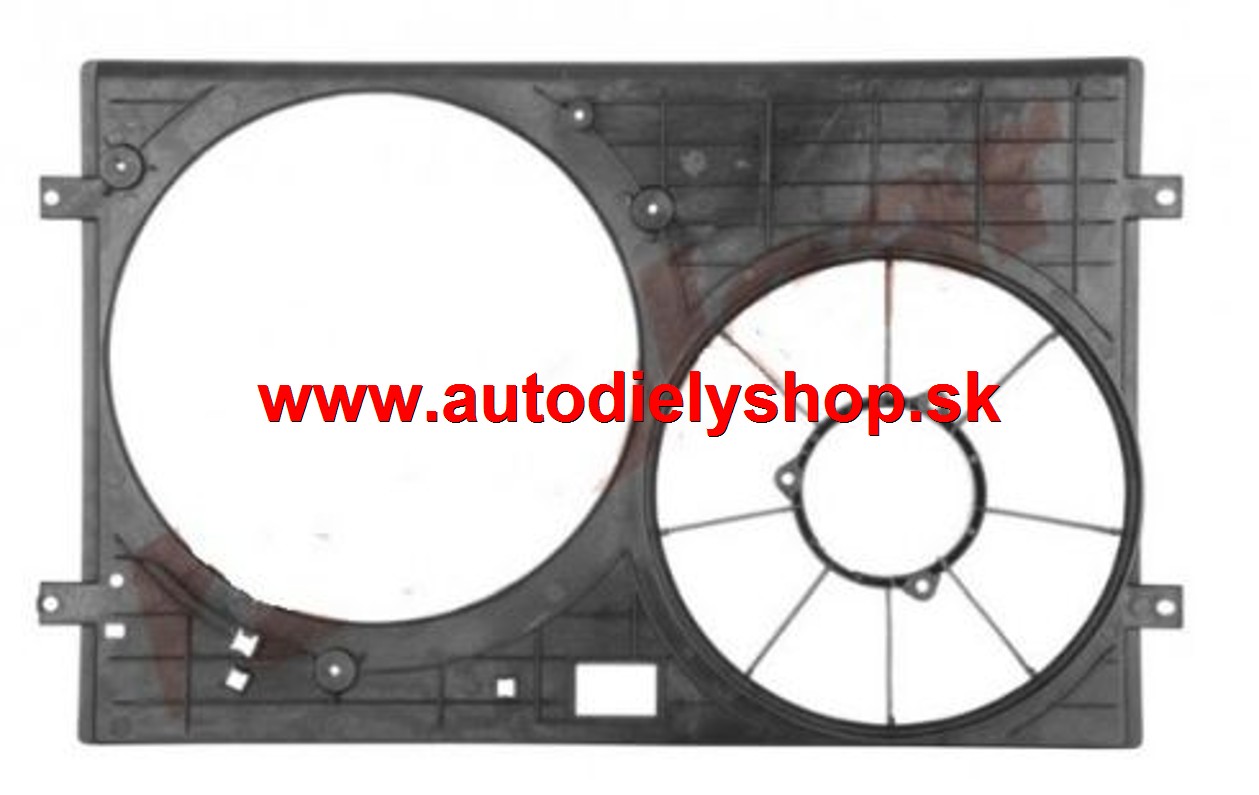 Škoda Fabia 9/99-7/04 Kryt ventilátorov /Sahara/