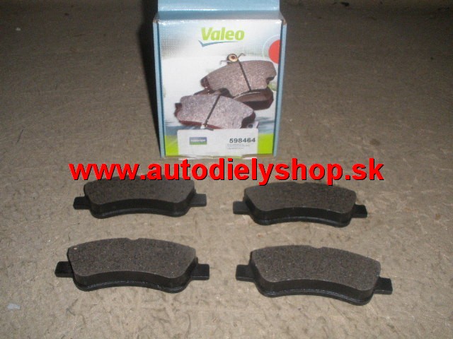  Citroen Xsara 9/00-2/05 predné platničky 1,6i-1,8i-1,9D 	