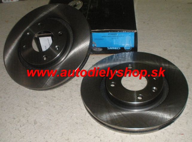 Renault THALIA 8/01- predné kotúče 238mm,vetrané /SAMKO/