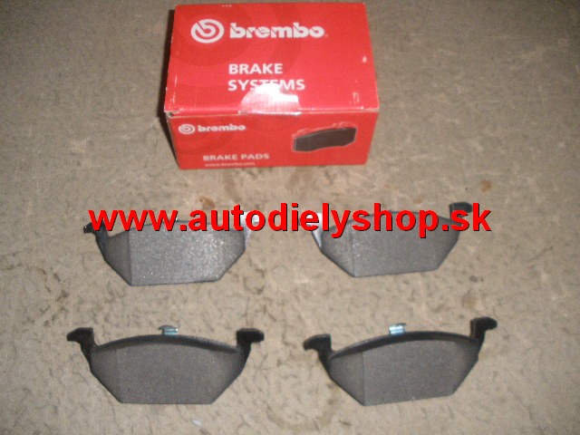 Škoda Fabia 9/99-7/04 predné platničky sada