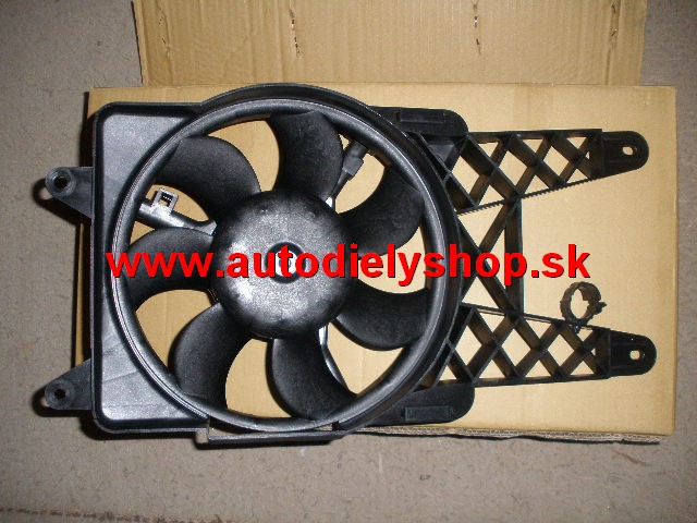  Fiat CINQUECENTO 7/91-1/98  ventilátor chladiča 0,9i