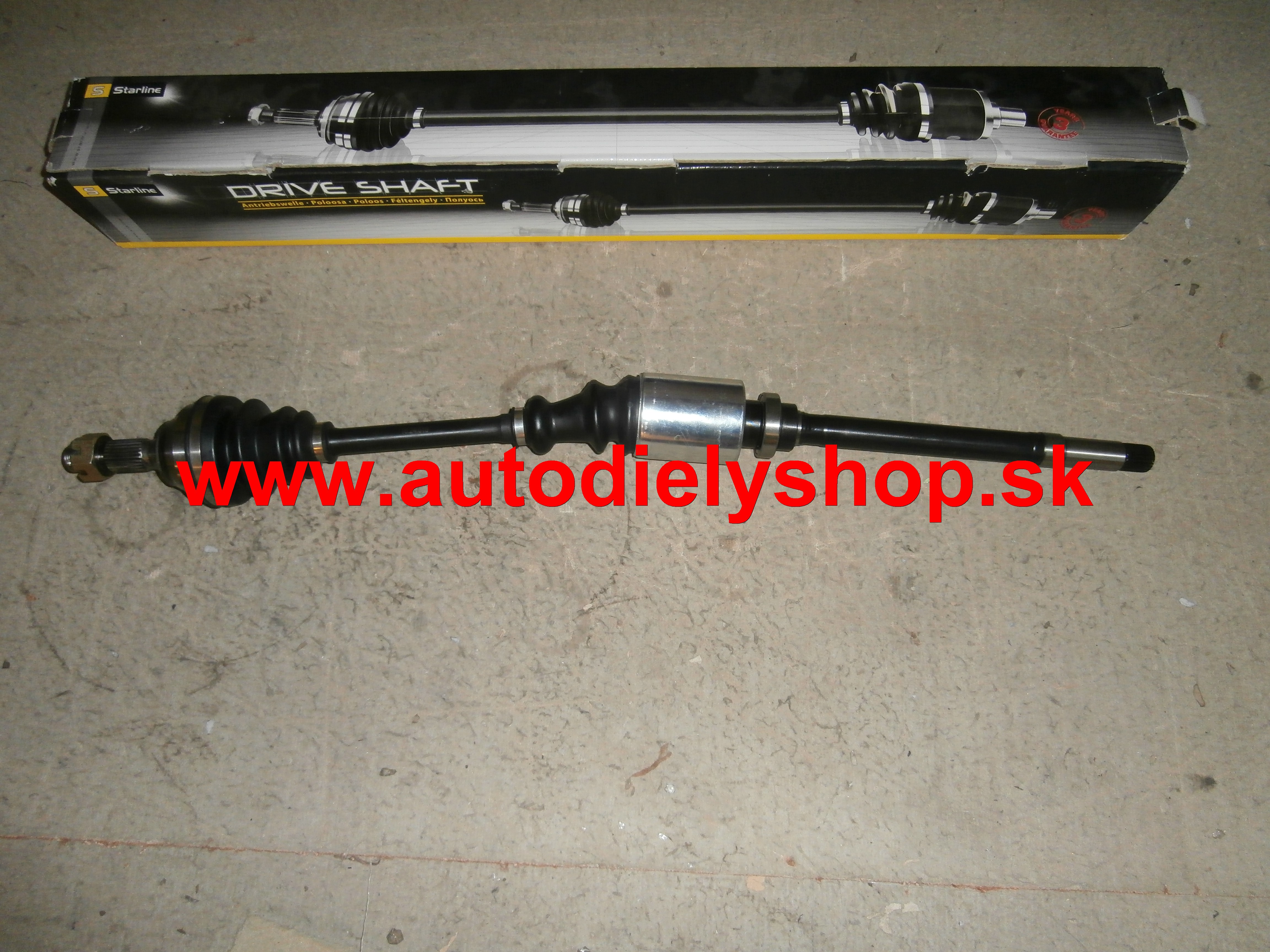 Peugeot Partner 96-99 poloos pravá bez ABS na 1,1/1,4i