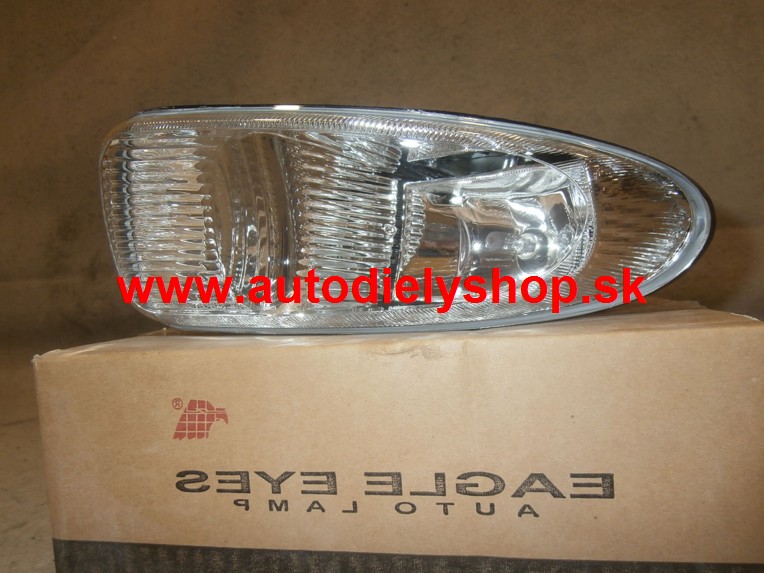 Chrysler VOYAGER 4/01-3/04 Predná hmlovka lavá, (typ USA)