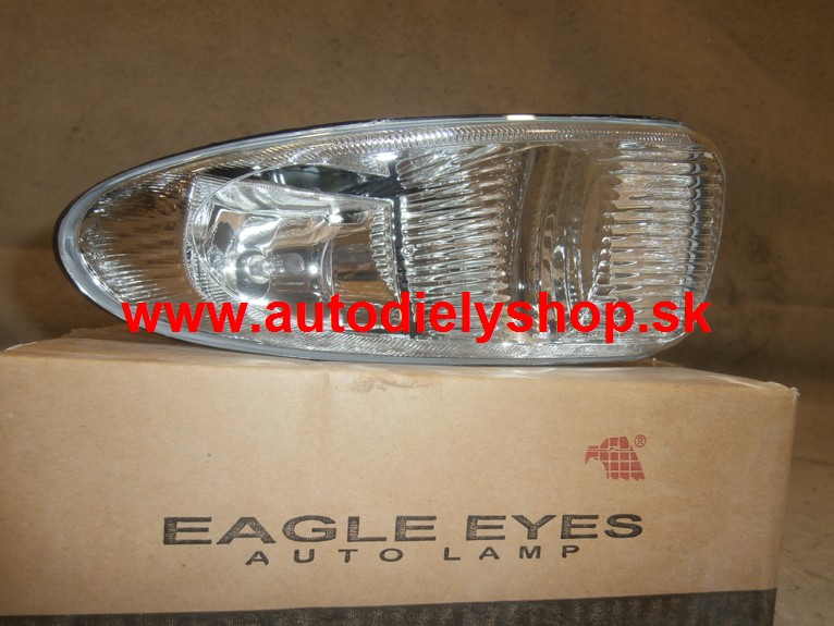 Chrysler VOYAGER 4/01-3/04 Predná hmlovka pravá, (typ USA)