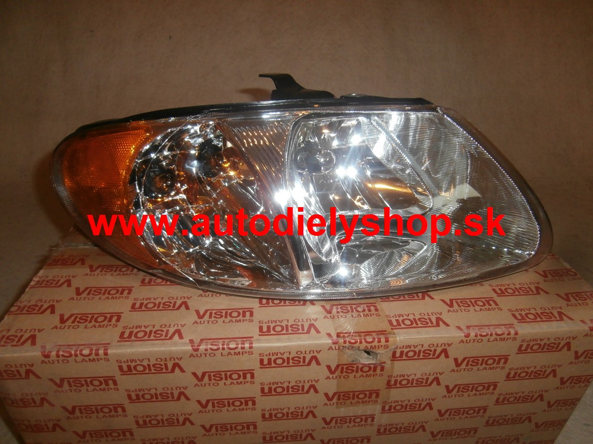 Chrysler VOYAGER 4/01-3/04 Predné svetlo pravé