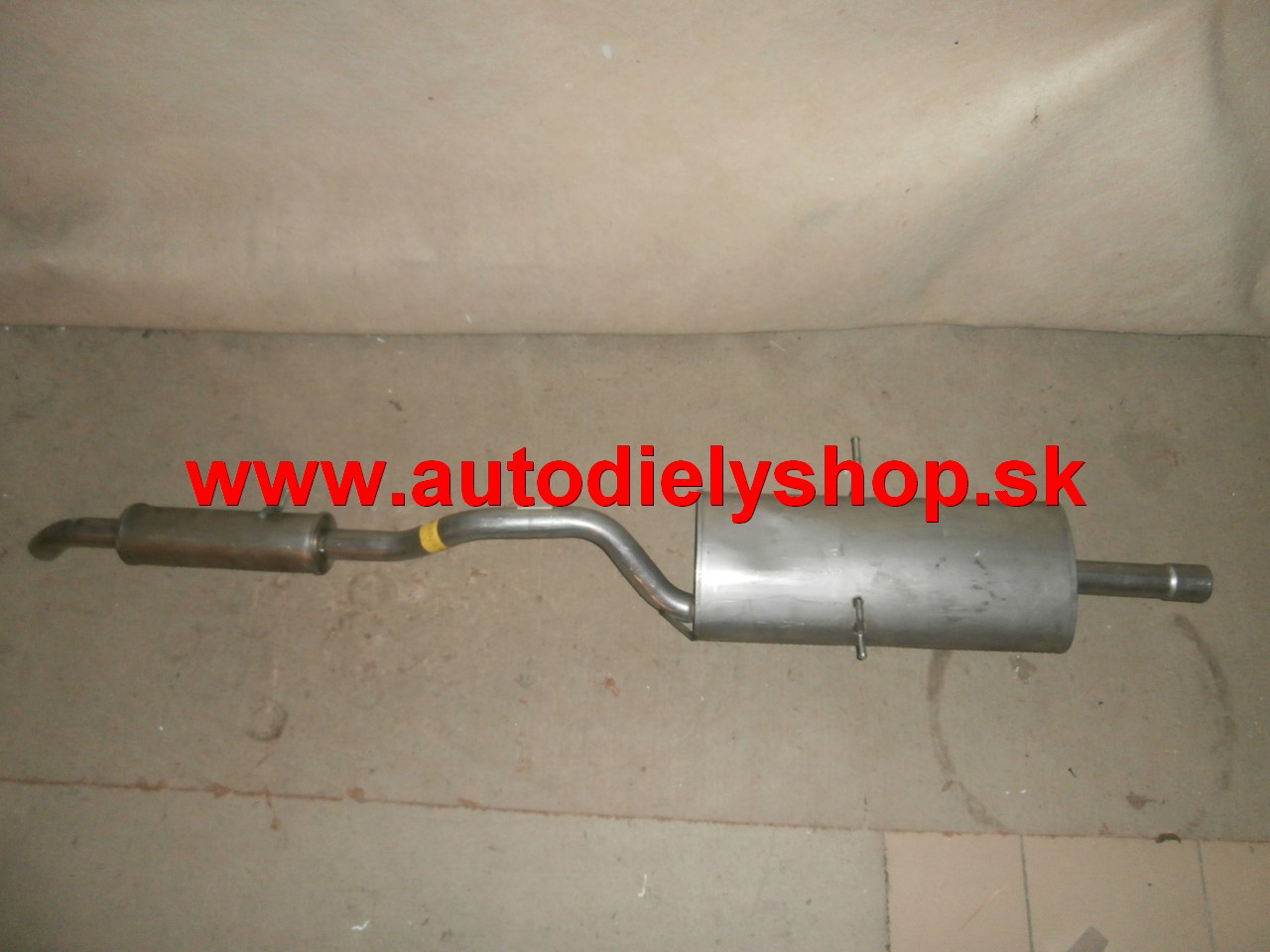 Chrysler VOYAGER 4/01-3/04 Stredný+zadný diel výfuku pre 2.5CRD