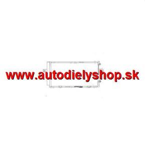 Rover 75 2/99- Chladič klimatizácie