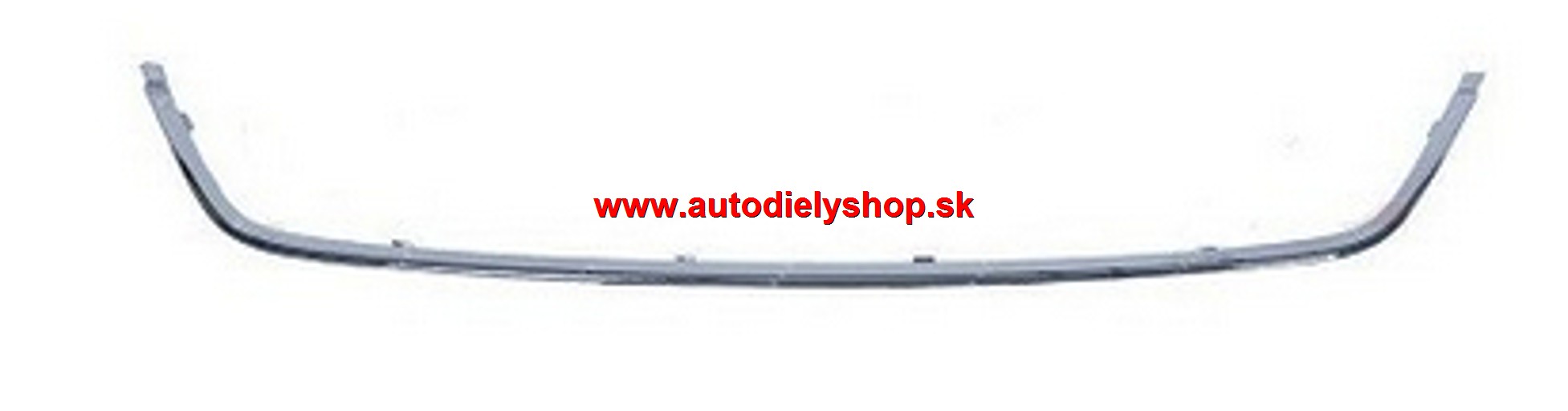 Ford FOCUS C-MAX 2/2007- Lišta prednej masky /CHRÓMOVÁ/ - originál diel 