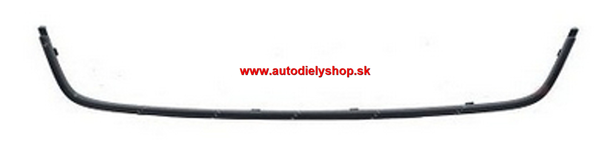 Ford FOCUS C-MAX 2/2007- Lišta prednej masky /ČIERNY/ - originál diel 