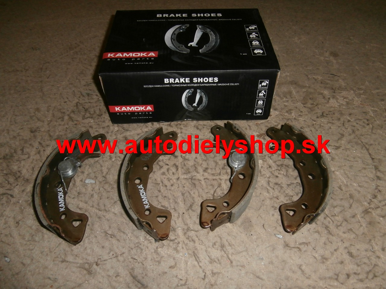 Peugeot 106 9/91-5/96 zadné brzdové čeluste sada priemer 164mm