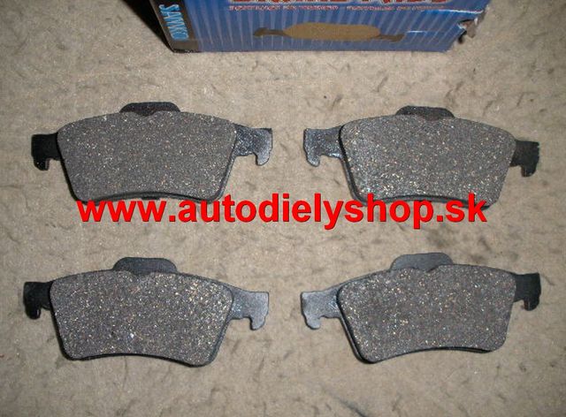  Ford FOCUS 11/04- Zadné platničky sada " SAMKO"