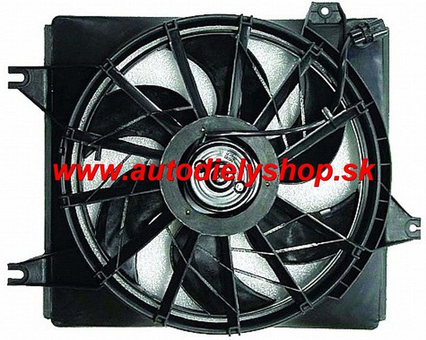 Dacia LOGAN 9/08-  ventilátor chladiča