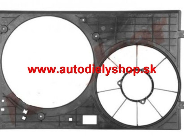 Škoda FABIA 8/04-12/06 Kryt ventilátorov/ sahara