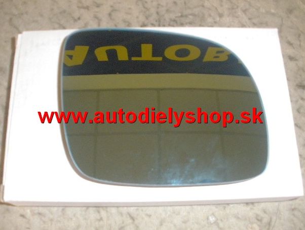 Škoda Octavia 97-04 sklo zrkadla Pravé,vyhrievané,malé modré