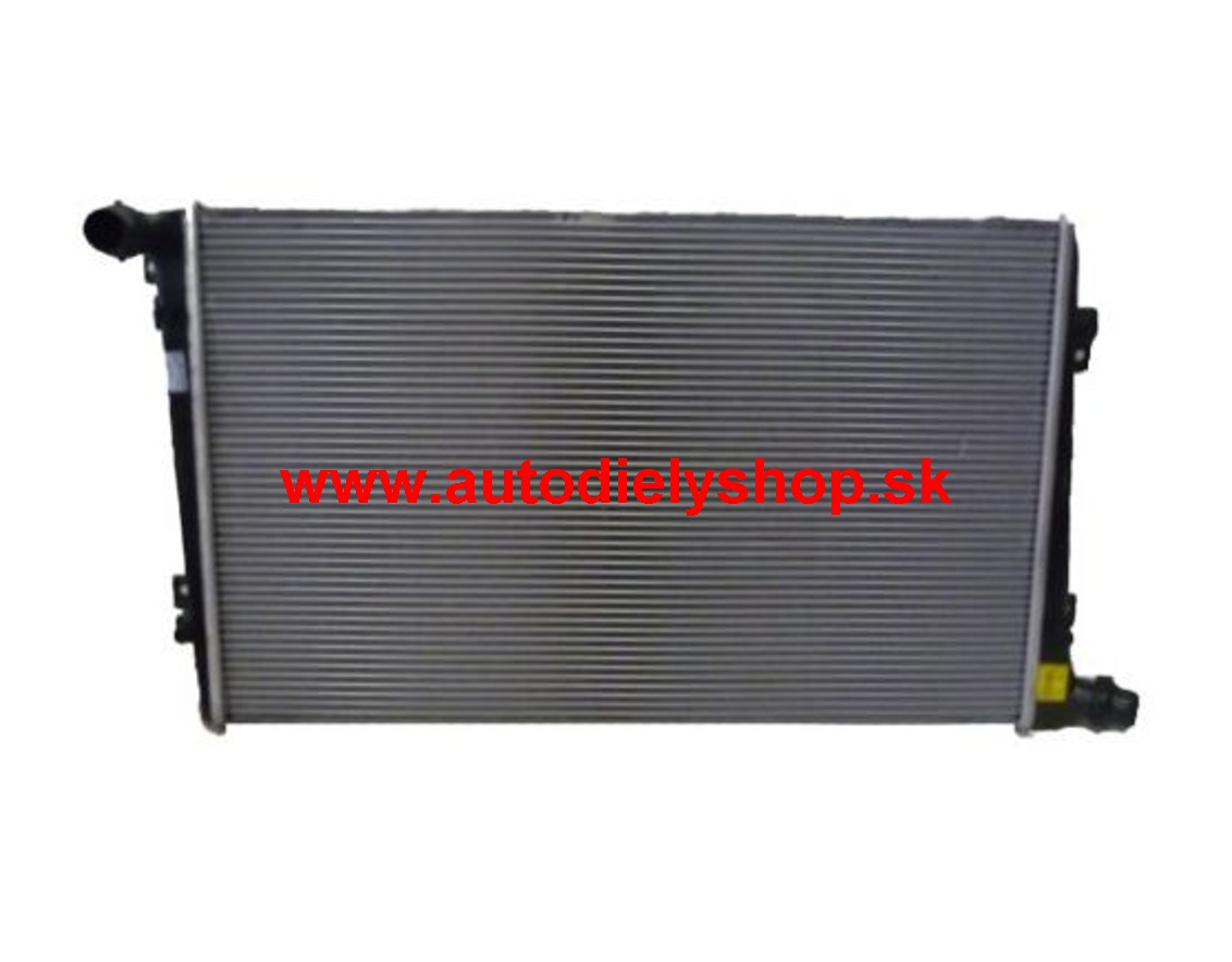 VW CADDY 3/04- chladič vody 1,9TDi s AC