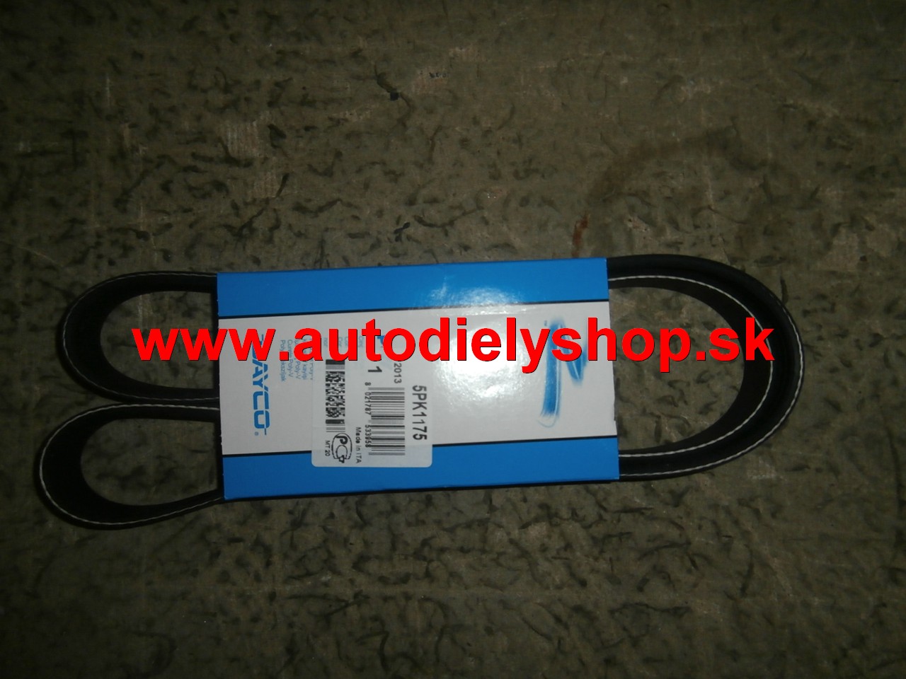  Fiat PUNTO 6/03- dražkový remen 1,2 16v