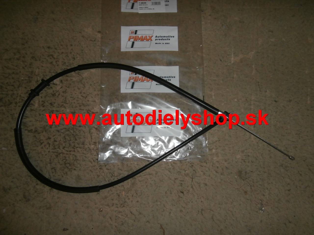  Fiat PUNTO 6/03- Lanko ručnej brzdy pravé