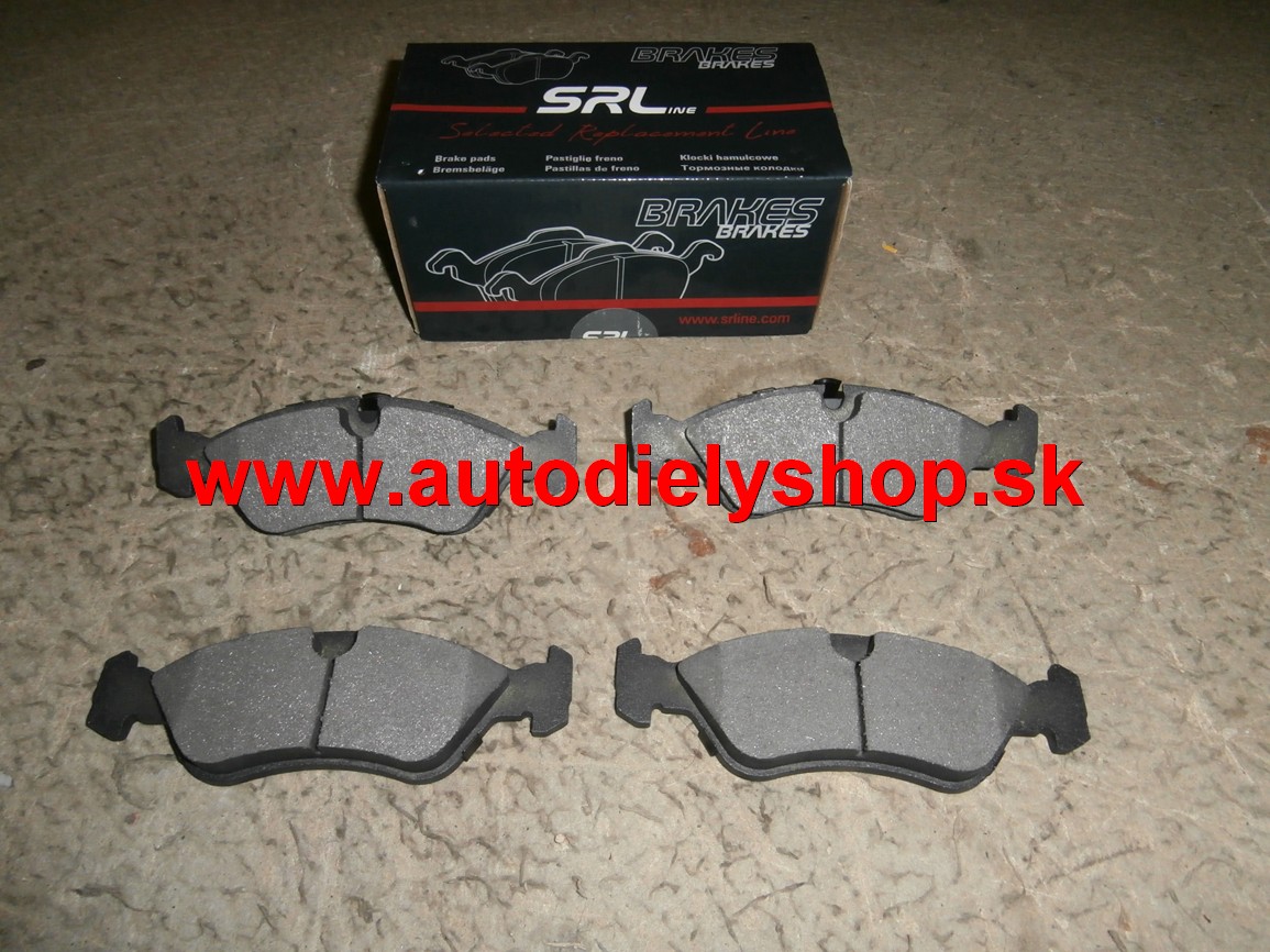 Opel VECTRA A 9/88-9/95  predné platničky Sada 