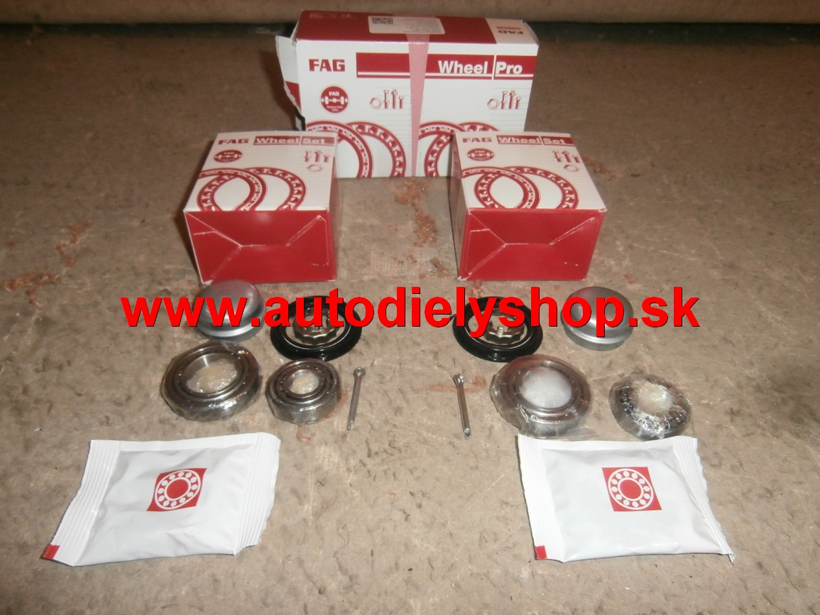 VW Passat B4 93-96 ložisko zadného kolesa Sada L+P /FAG/