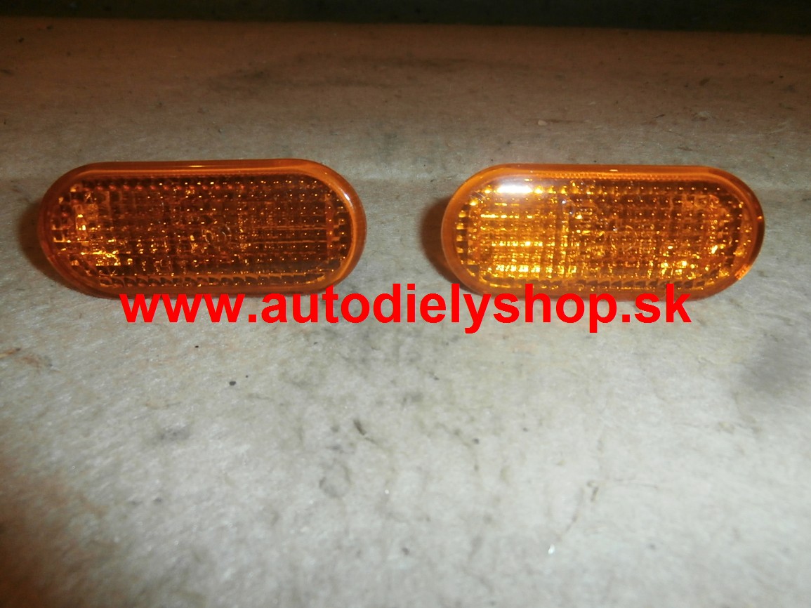 VW Passat B5 96-00 bočné smerovky oranžové Sada L+P