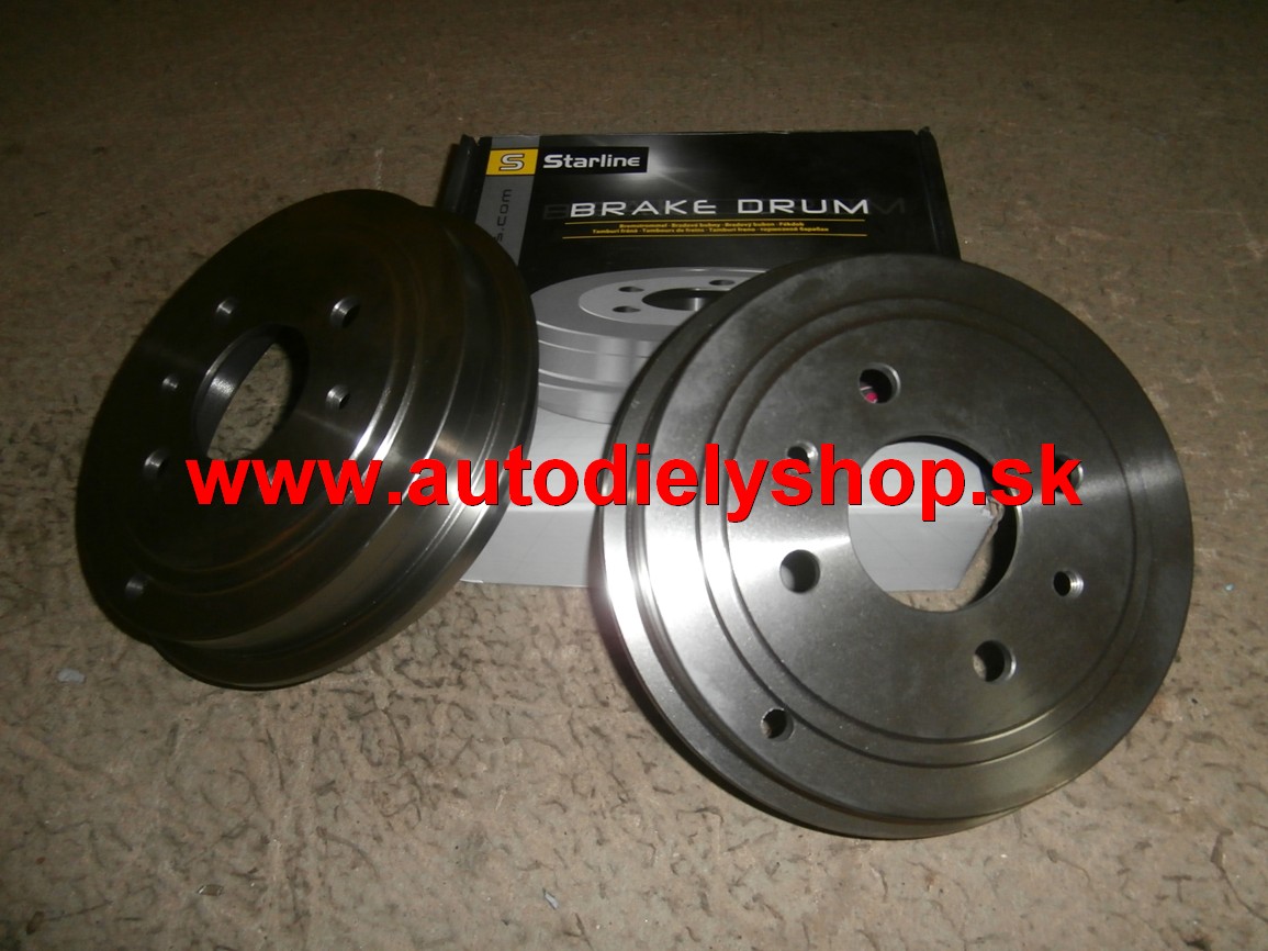  Fiat PUNTO 6/03- zadné kotúče sada priemer bubna 180mm
