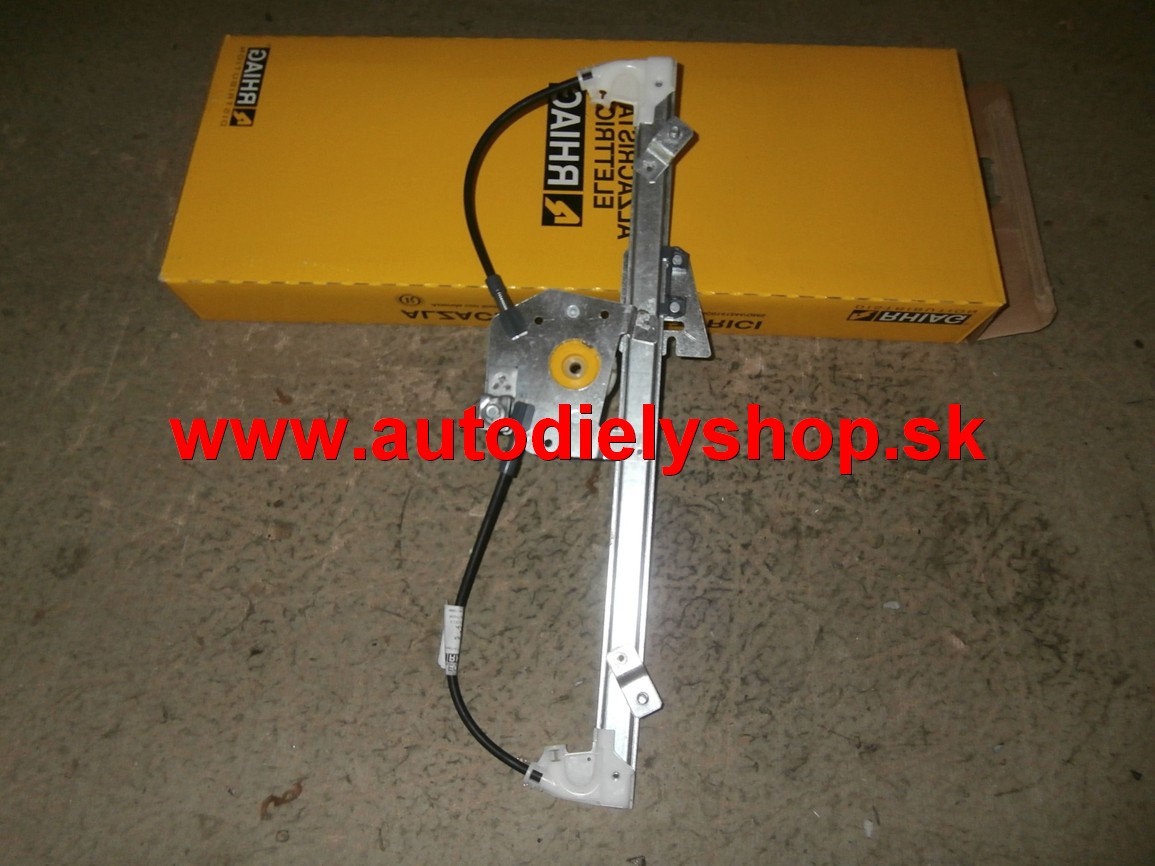  BMW 3 E46 4/98-8/01 elektrický mechanizmus sťahovania okna, zadné ľavé dvere 	