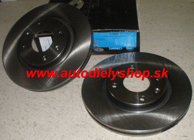 VW POLO 10/99-12/01 predné kotúče 239mm Sada L+P,vetrané