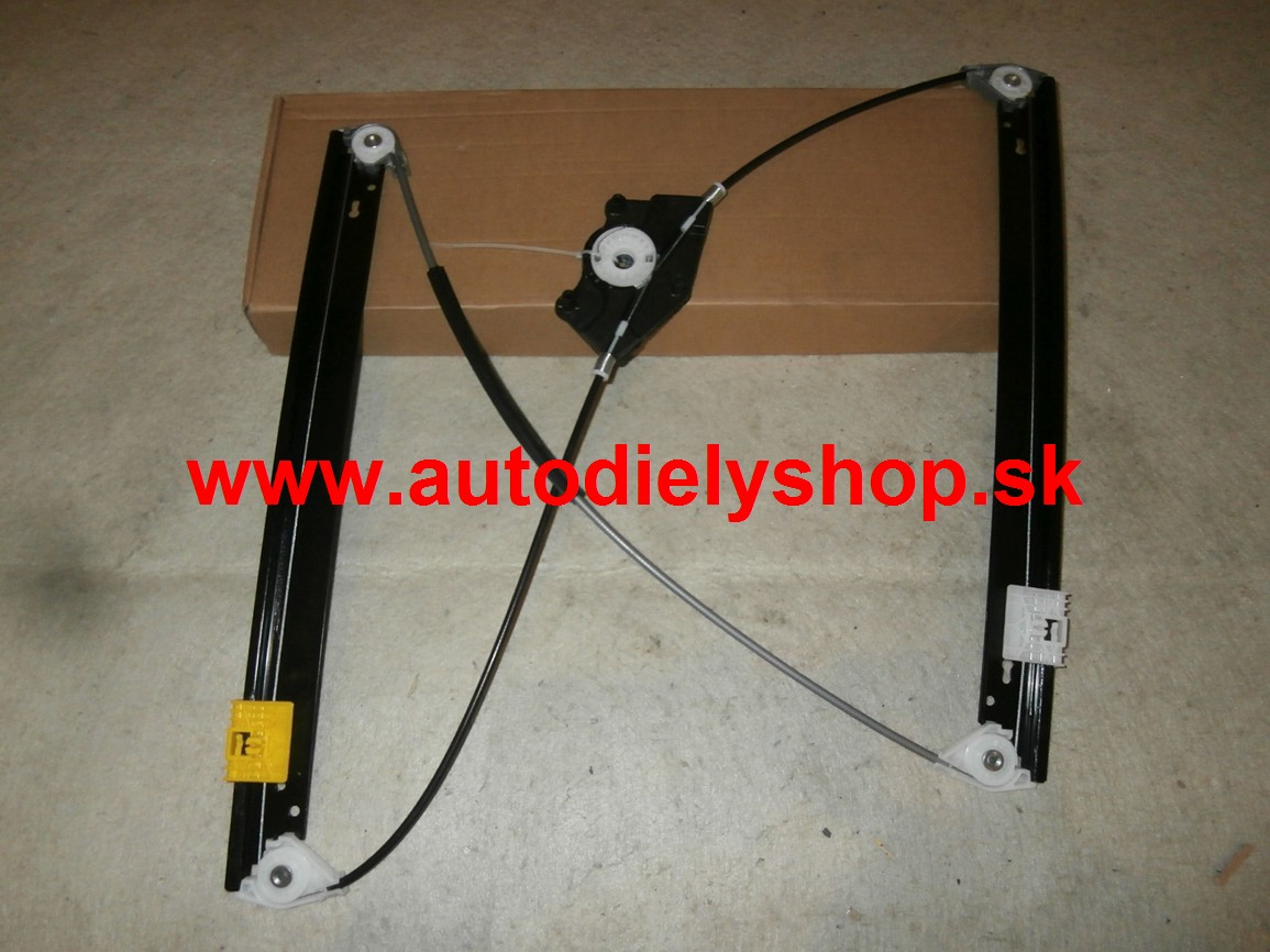 VW TOUAREG 11/02- el.mechanizmus,predné Lavé dvere
