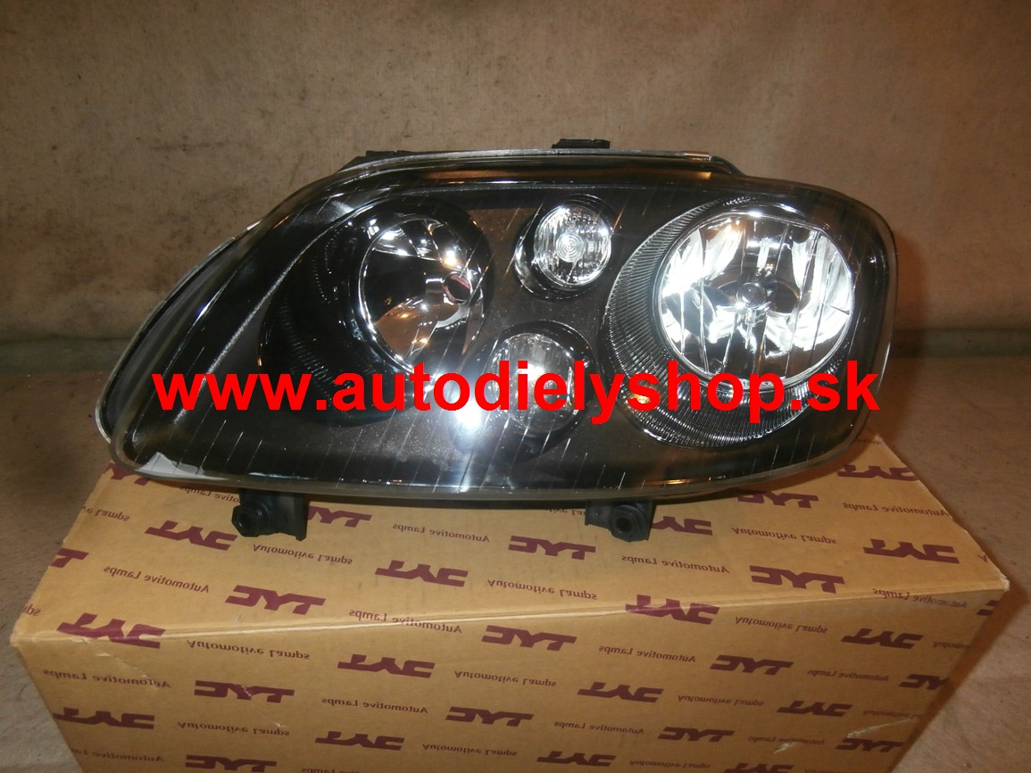 VW Touran 1/03-12/06 svetlo H7+H7 Lavé / čierne vnútro /