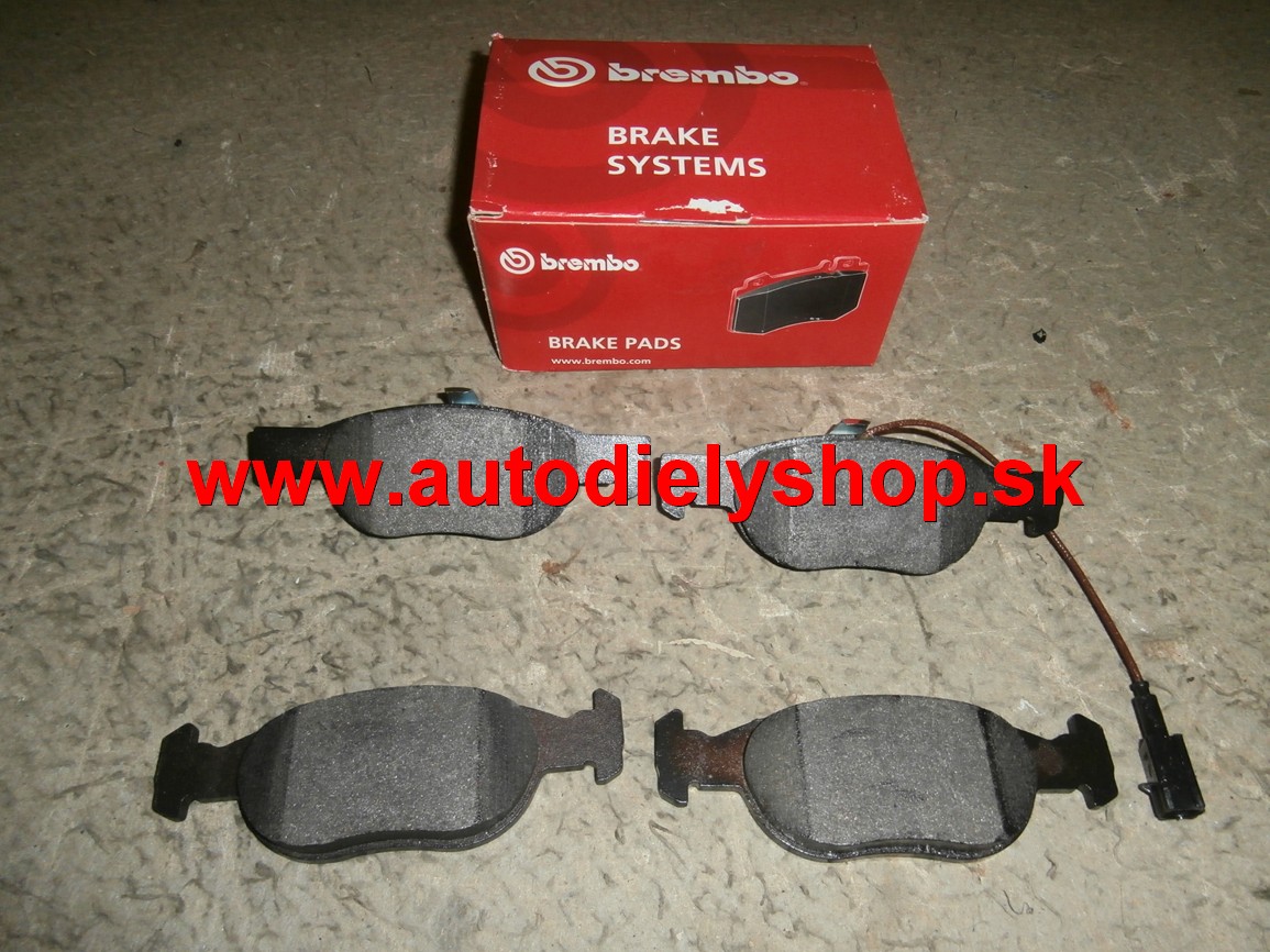 Fiat Marea - predné brzdové platničky 1,6i-1,8i-1,9D - 1,2