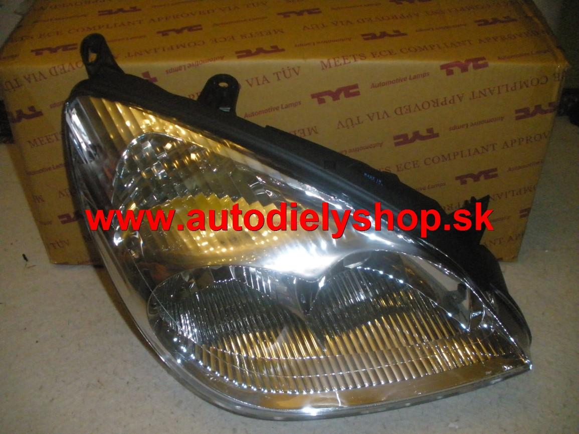 Citroen C5 01-9/04 svetlo H4+H7 pravé 	