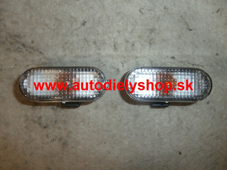 Seat Alhambra 96-7/00 bočné smerovky biele Sada L+P