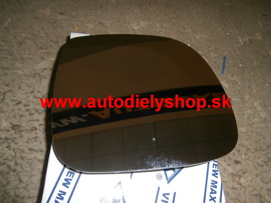 VW TOUAREG 11/02-12/06  sklo zrkadle pravé vyhrievané. 
