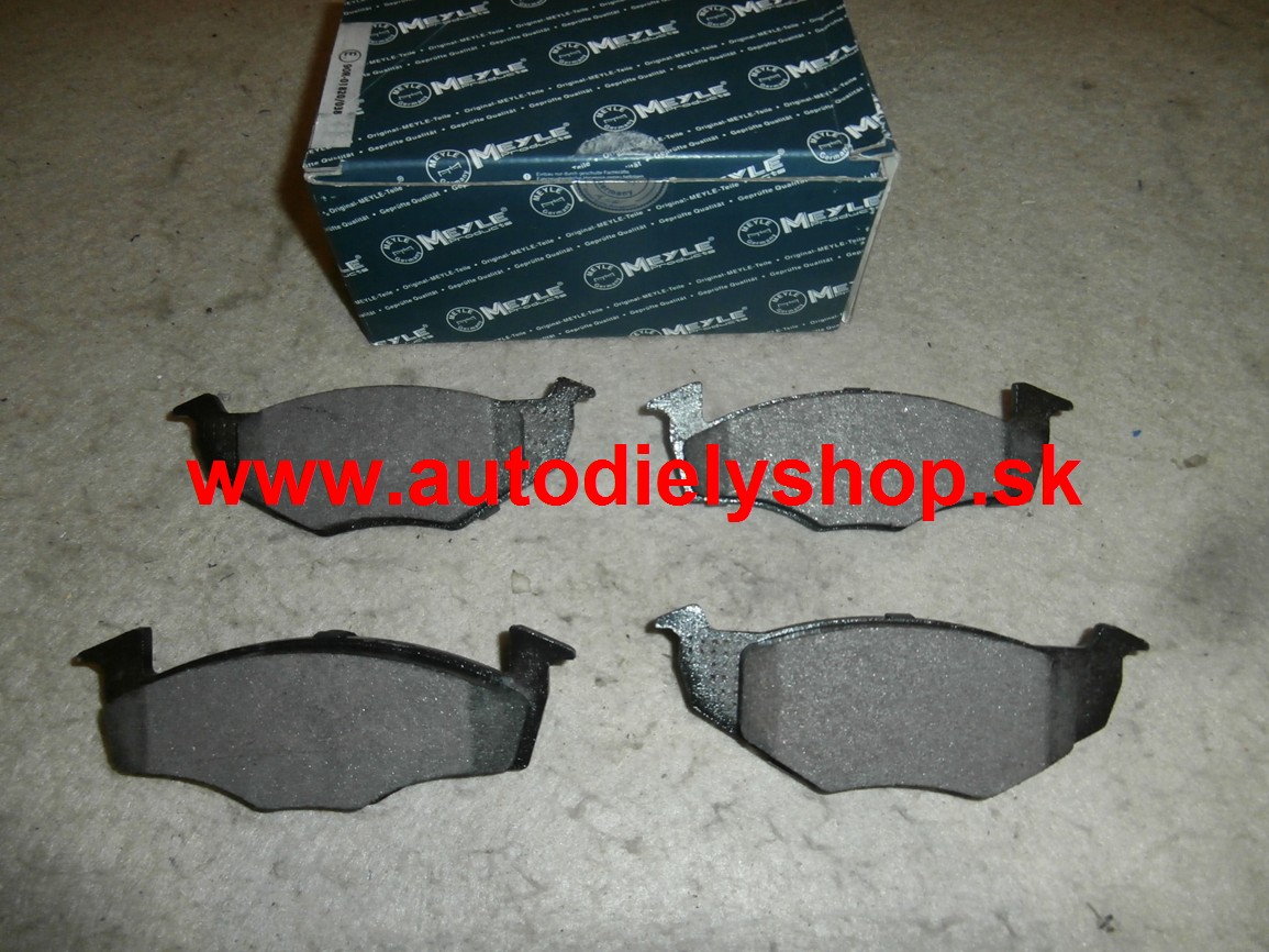 Seat AROSA 1/01- predné platničky Sada,typ ATE